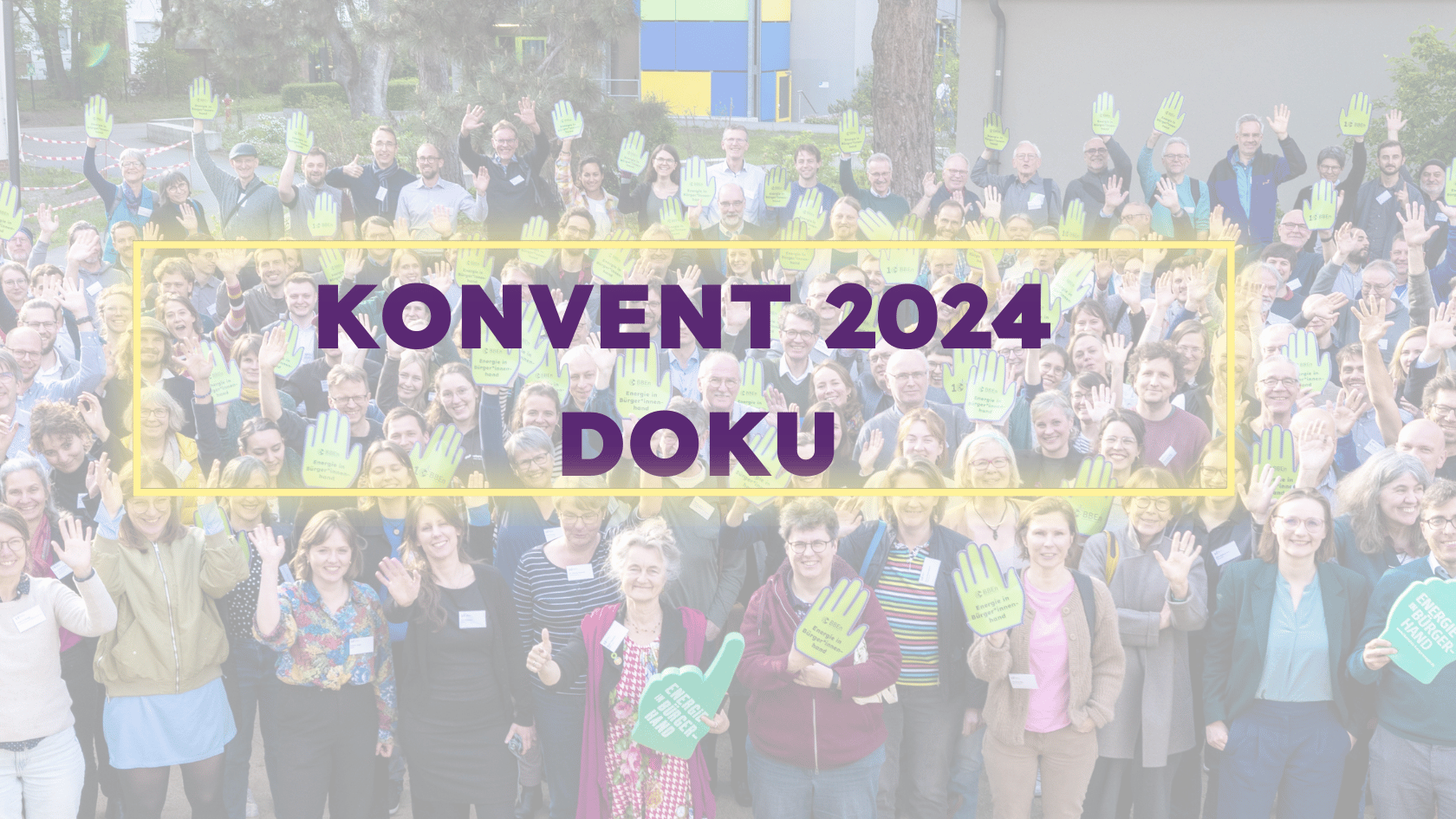 Bürgerenergie-Konvent 2024 in Berlin: Rückblick und Dokumentation