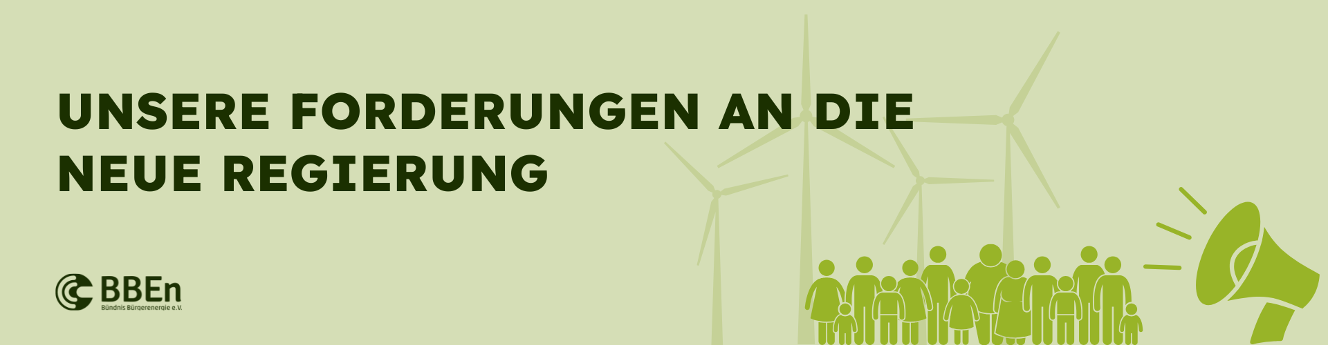 Bürgerenergie-Kampagne zur Bundestagswahl gestartet!
