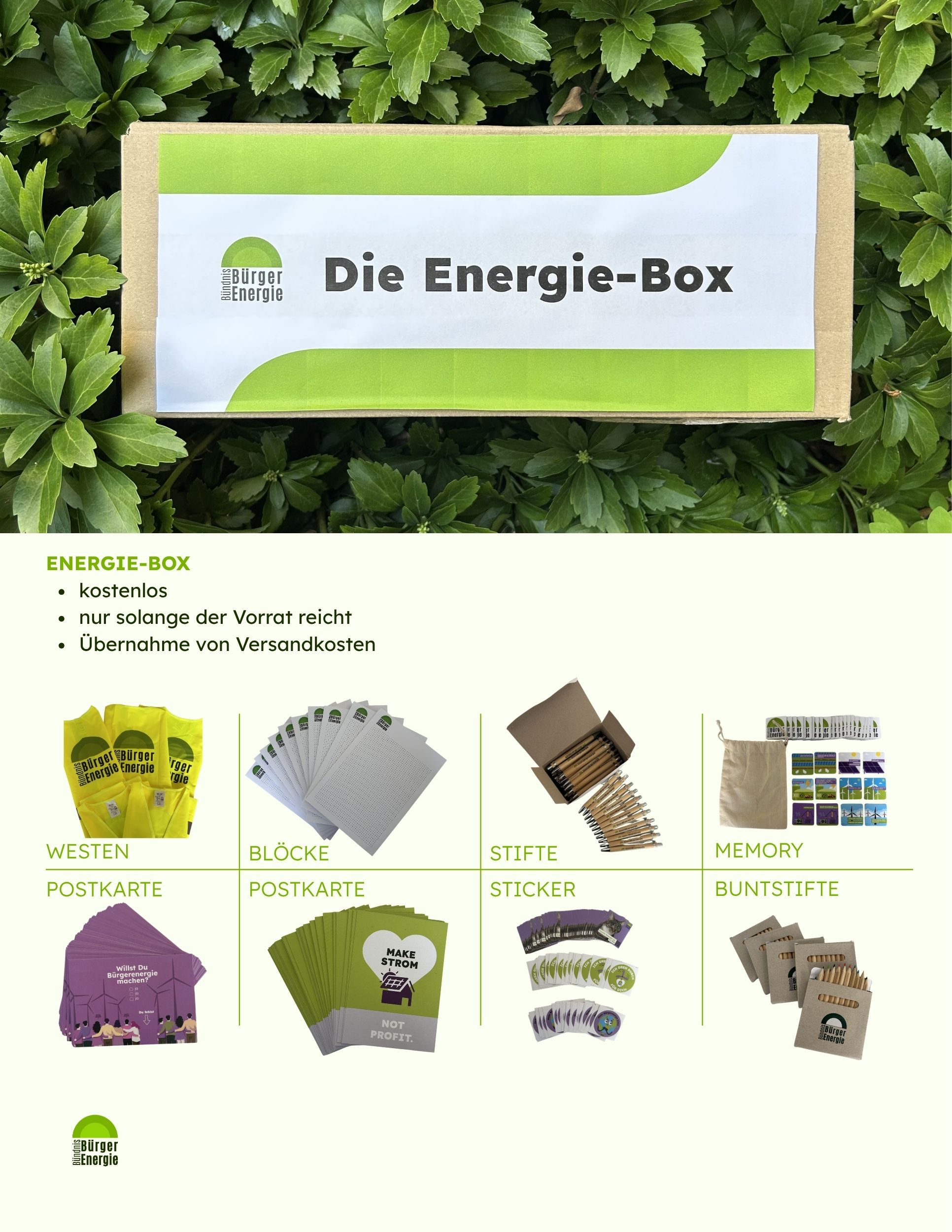 Energie-Box für Bürger&shy;energie&shy;genossenschaften