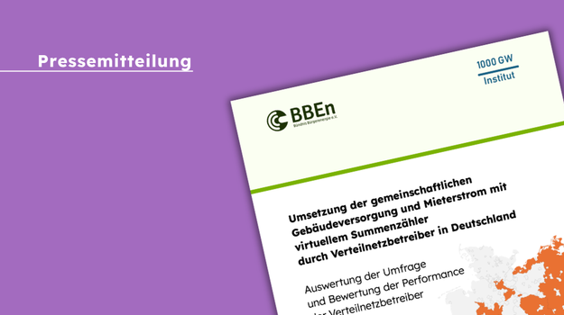 Verteilnetzbetreiber im Check: Nur wenige ermöglichen gemein&shy;schaftliche Solarstromnutzung in Mehrfamilienhäusern
